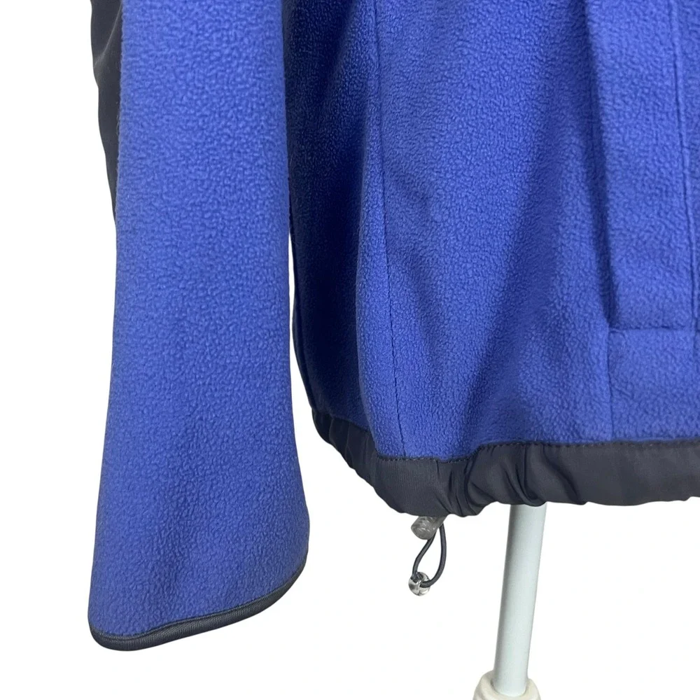 Everlast Sport Women's Full Zip Fleece Jacket Purple Charcoal Black/Gray Size XL